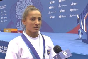 Majlinda Kelmendi shpallet kampione Europe në Minsk