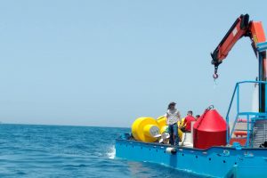Instalohen 5 bova ankoruese të vendosura përgjatë pikave më të frekuentuara të parkut detar Karaburun-Sazan