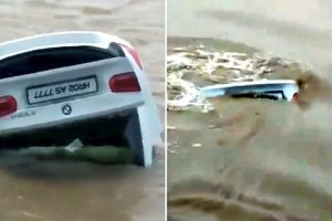 Hedh në lumë BMW-në dhuratë nga prindërit sepse kishte dashur Jaguar
