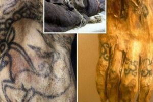 Gjendet mumia 5.300 vjeçare me 60 tatuazhe në trup