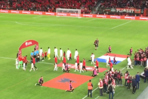 Kombëtarja e inaguron me humbje stadiumin e ri “Air Albania Stadium”, kampionët e Botës triumfojnë