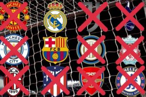 Real, Barça, Juve e Milan rrezikojnë dy vite përjashtim nga Kupat
