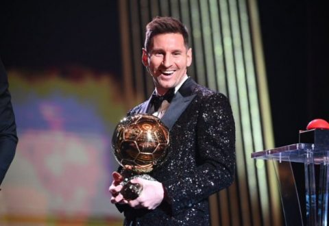 Lionel Messi merr “Topin e Artë”, i shtati trofe në karrierë për sulmuesin argjentinas