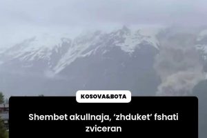 Shembet akullnaja, ‘zhduket’ fshati zviceran