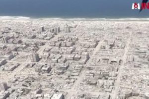 “Rripi i Gazës nuk ekziston më”. Shkatërrimi i paparë fotografuar nga ajri nga avionët humanitarë 