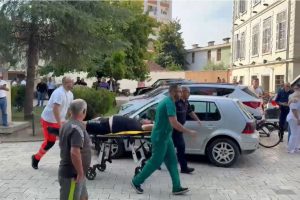 VIDEO\ Atentat mafioz në qendër të Shkodrës: Dy të vrarë, dy të plagosur, autori arrestohet me armë në dorë