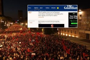 “Qytetarët po kërkojnë një alternativë më të mirë politike”, The Guardian: Protestat në Shqipëri, shpërthimi më i madh i pakënaqësisë që nga rënia e komunizmit