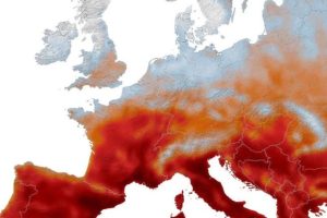 Digjet Europa, temperatura mbi 40°C! Videoja e NASA që tregon valën e të nxehtit