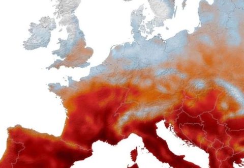 Digjet Europa, temperatura mbi 40°C! Videoja e NASA që tregon valën e të nxehtit